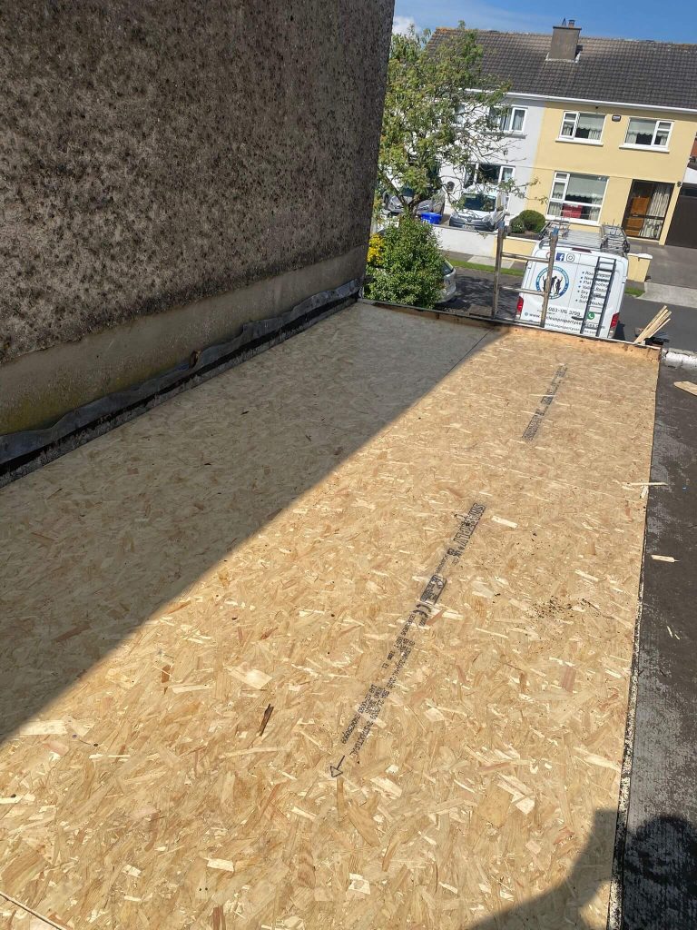 building a flat roof