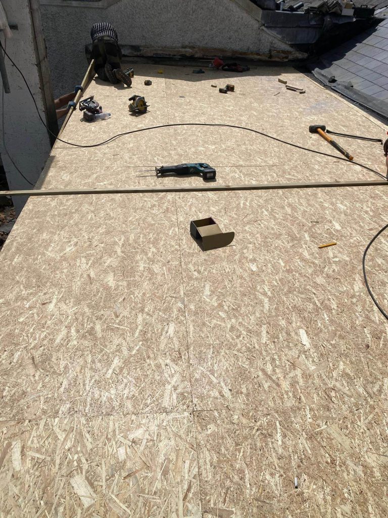 flat roof board