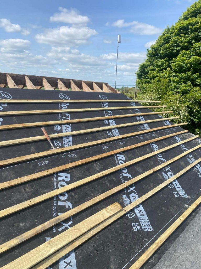 new roof build