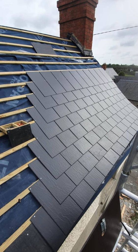 new slate roof