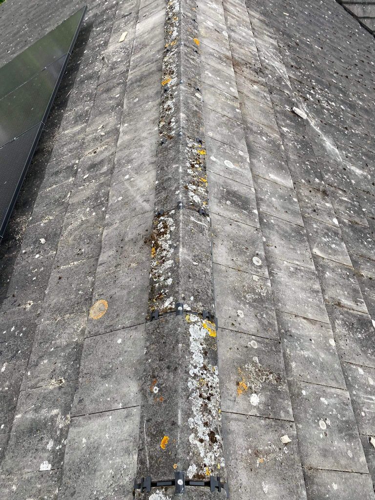 roof ridge leak repaired
