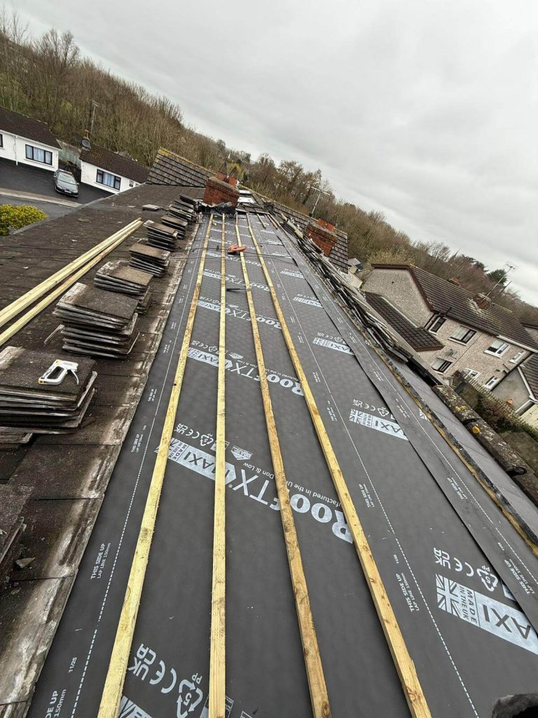 roof underlay repair